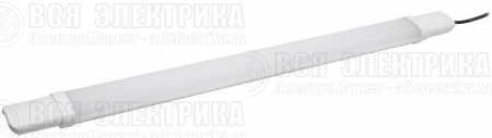 Светильник ДСП 1309 18Вт 6500К IP65 600мм бел. пластик IEK LDSP0-1309-18-6500-K01