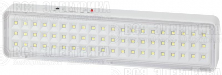 Светильник светодиодный DBA-103-0-20 60LED 5ч IP20 аварийный непостоянный Эра Б0044396