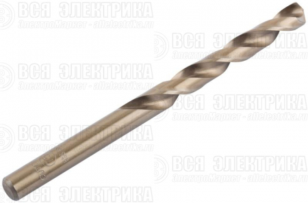 Сверло по металлу Profi 7.5х109мм с кобальтом 5проц. Cutop 48-382