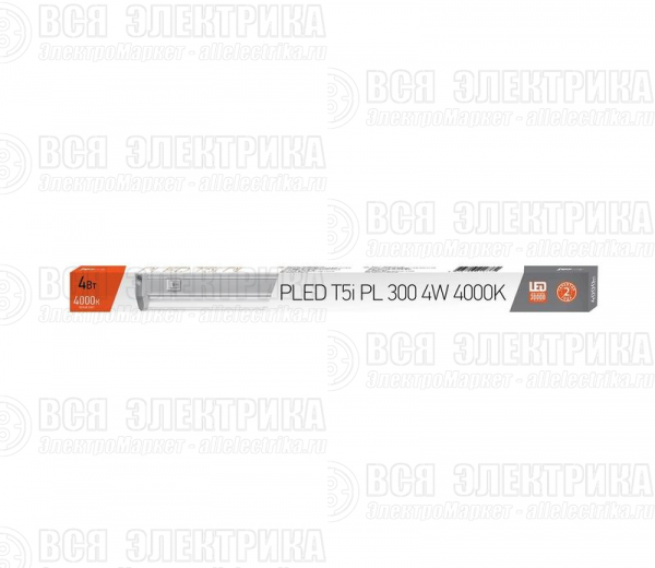 Светильник светодиодный PLED T5i PL 450 6Вт 6500К IP40 180-265В ДПО T5 линейный пластик. (аналог ЛПБ) JazzWay 1036278