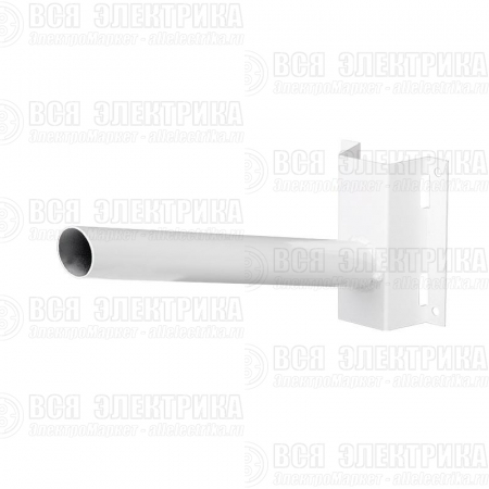 Кронштейн на столб для PSL D40х1.5-WH под бандажную ленту бел. Pro JazzWay 5013728
