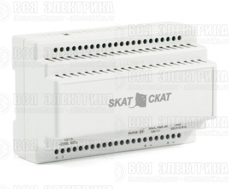 Источник вторичного электропитания резервированный SKAT-12-3.0-DIN Бастион 580