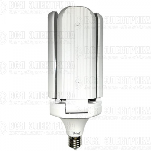 Лампа светодиодная LED-P65-32W/SPSB/E27/FR/P4 PLP32WH 32Вт P65 лепестковая матовая E27 для растений спектр для рассады и цветения (упак. картон) Uniel UL-00007408