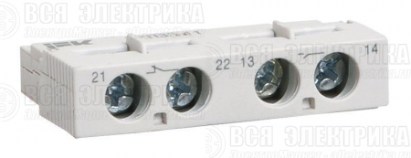 Контакт дополнительный 1НО+1НЗ ДКП32-11 KARAT IEK DMS11D-AE11