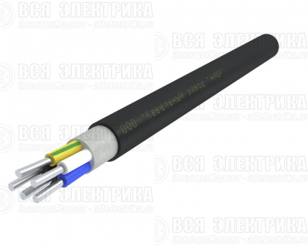 Кабель АВВГнг(А)-LS 5х2.5 ОК (N PE) 0.66кВ (м) АЛЮР 00-00001779