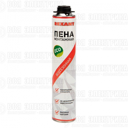 Пена монтажная всесезонная для пистолета 40л eco Rexant 89-0903