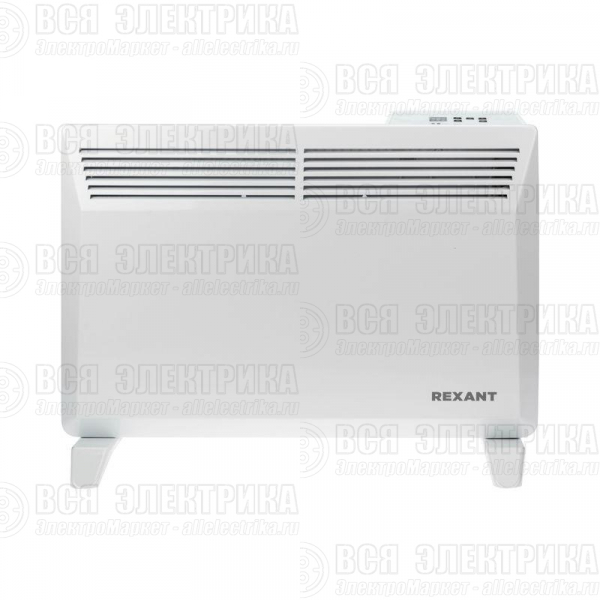 Конвектор электрический 1.5кВт с электронным термостатом Rexant 60-0081