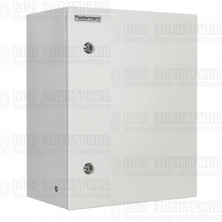 Шкаф монтажный 400x500x220мм IP66 13У Mastermann 00-01020312