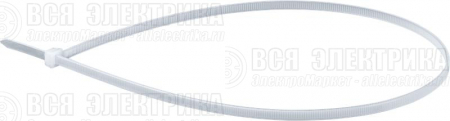 Хомут 90 303 OCT-048-300-100-WH (уп.100шт) ОНЛАЙТ 90303