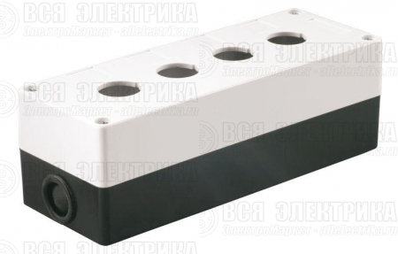 Корпус КП 104 4-м для кнопок бел. IEK BKP10-4-K01