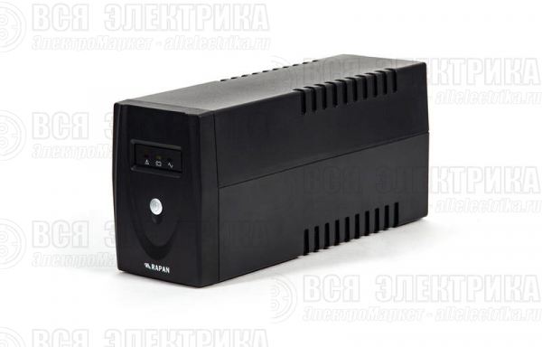 Источник бесперебойного питания RAPAN-UPS 800 220В 800В.А/480Вт меандр с АКБ 7А.ч интерактивный Бастион 738