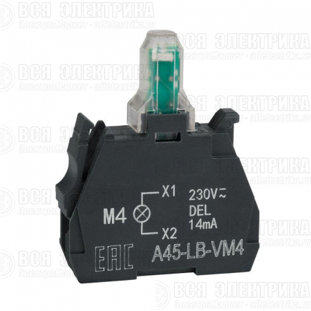 Блок световой OptiSignal D22 A45-LB-VM4 красн. 230-240VAC ZBVM4 КЭАЗ 332209