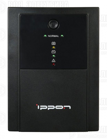 Источник бесперебойного питания Back Basic 1500 Euro 900Вт 1500В.А черн. IPPON 1108022