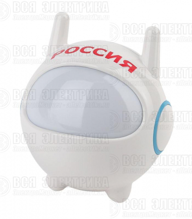 Светильник NN-604-LS-W ночник "Космонавт" от сети с сенсором бел. ЭРА Б0019096