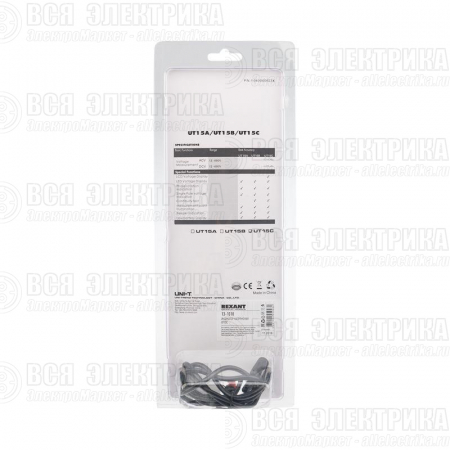 Индикатор напряжения UT15C UNI-T 13-1018