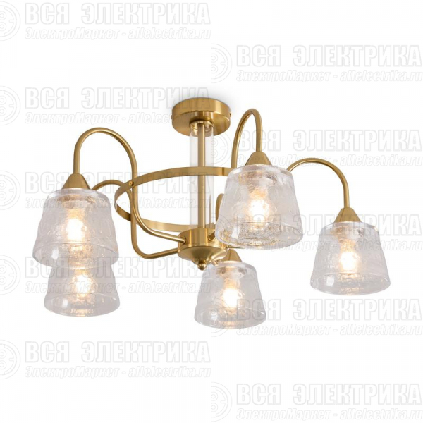Светильник Caramel 5х60Вт E27 IP20 подвесной Freya FR5522PL-05BS1