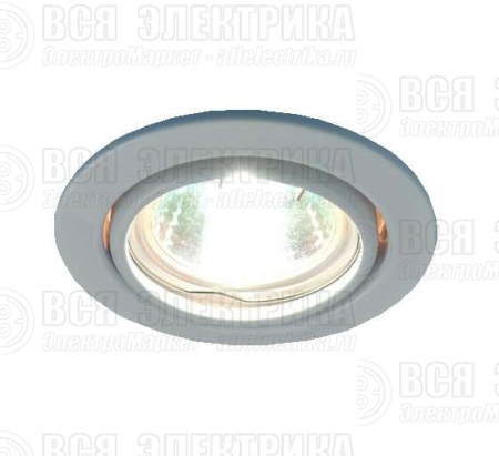 Светильник Montana 51 1 01 штампов. поворот. MR16 бел. ИТАЛМАК IT8091