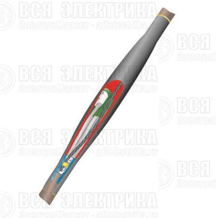 Муфта кабельная соединительная 1кВ 1ПСТ(б)-(тк)-4х(16-25) с болтовыми соединителями Нева-Транс Комплект 22010043