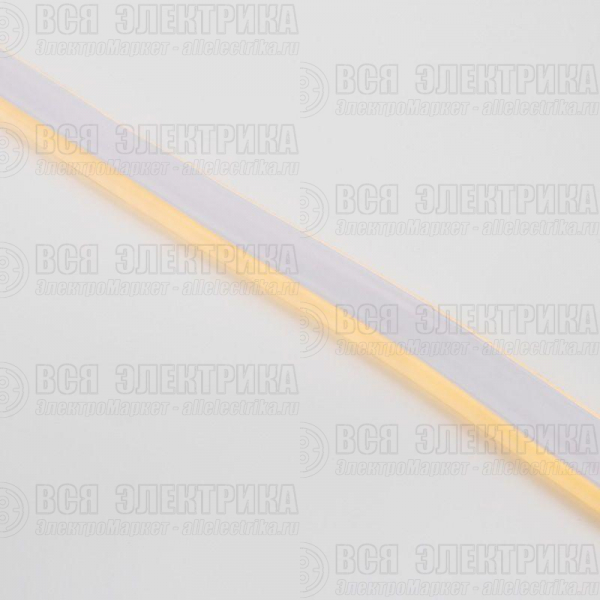 Шнур светодиодный гибкий неон LED SMD 8х16мм 120LED/м двустор. тепл. бел. (уп.100м) Neon-Night 131-096