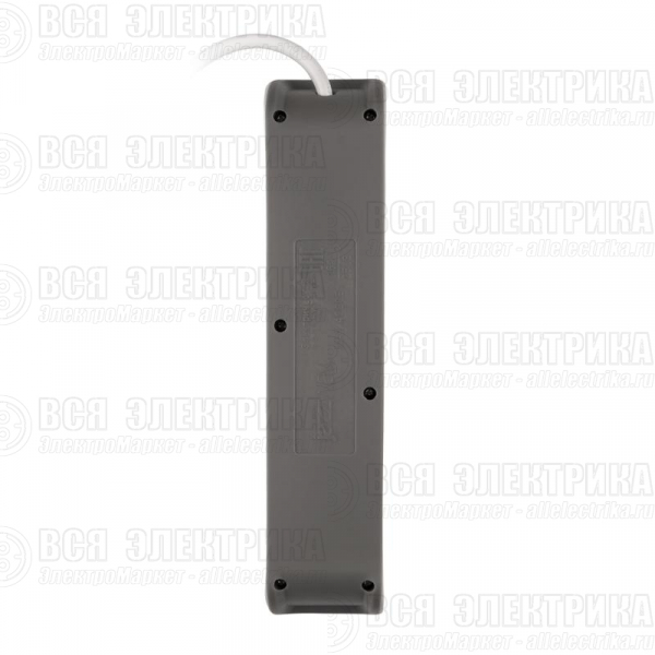 Удлинитель 4х1.4м с заземл. с выкл. бел. ET-04-140W JAZZway 5051799
