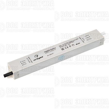 Блок питания ARPV-24040-D 24В 1.7А 40Вт IP67 метал. 3 года Arlight 026177