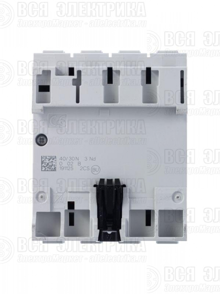 Выключатель дифференциального тока (УЗО) 4п 40А 100мА тип AC F204 ABB 2CSF204001R2400