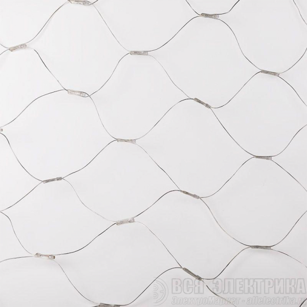 Гирлянда "Сеть" с контроллером 1.8х1.5м 180LED тепло-бел. прозр. провод 15Вт 220В IP20 NEON-NIGHT 215-135
