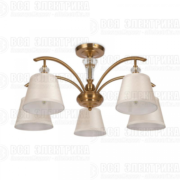 Светильник Zingy 40Вт E14х5 IP20 подвесной Freya FR5267PL-05BS