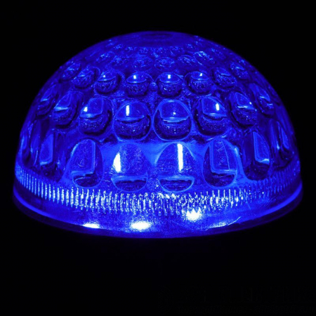 Лампа светодиодная 1Вт 9LED Шар d50 E27 син. Neon-Night 405-213