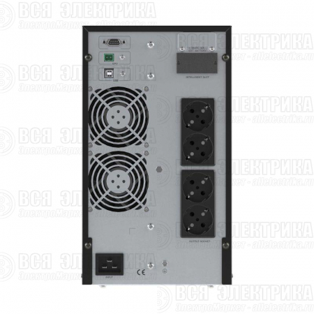 ИБП Онлайн для Small Tower 3000 ВА/2700Вт 1/1 4xSchuko EPO USB RS-232 RJ45 8х7А.ч DKC SMALLT3A10S