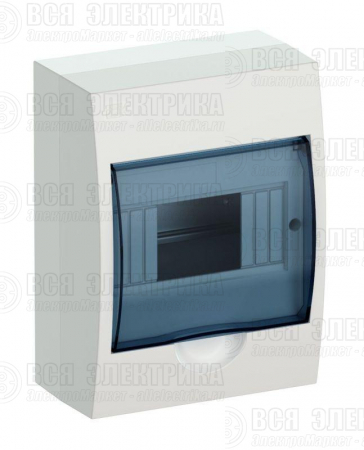 Корпус навесной ЩРН-П-6 Krepta 3 IP41 пластик. бел. IEK MKP12-N-06-40-20