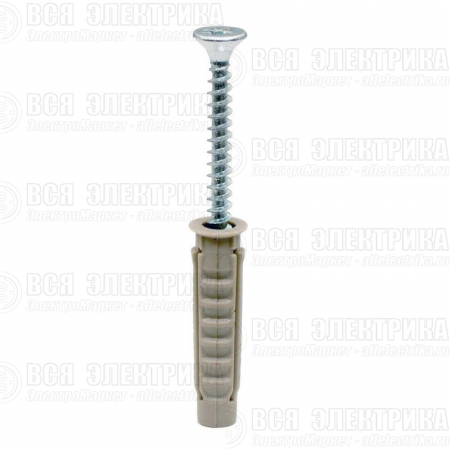 Комплект креп. V6 4.5х40 винт+дюбель (уп.100шт) DKC CM06522
