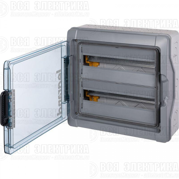 Бокс ОП Plexo3 IP65 36м(2х18) N+PE Leg 601986