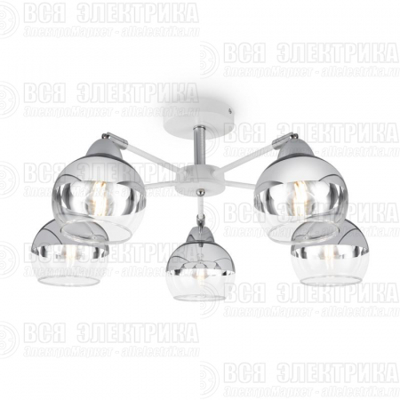 Светильник Jasper 60Вт E27х5 IP20 подвесной Freya FR5225PL-05W
