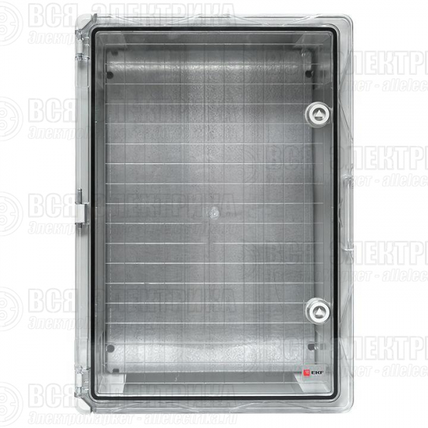 Бокс пластиковый с монтажной платой 500х350х190 IP65 прозр. дверь PROxima EKF PBT65MP005