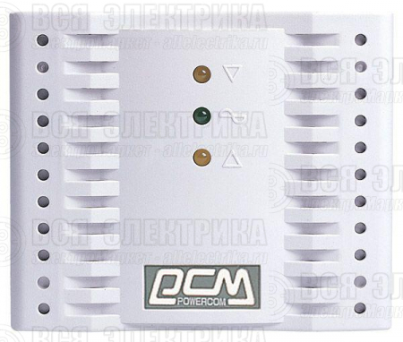 Стабилизатор напряжения TCA-1200 600Вт 1200В.А бел. POWERCOM 95255