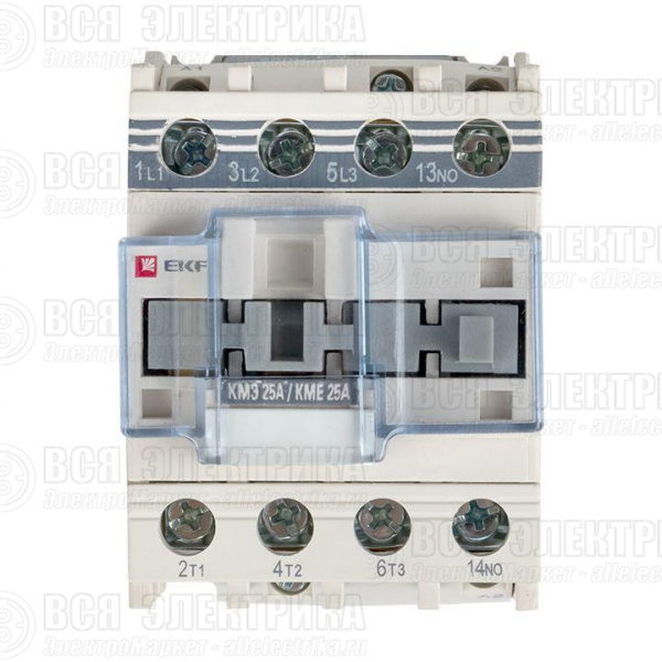 Контактор КМЭ 25А кат. 220В AC 1НЗ EKF ctr-s-25-220-nc