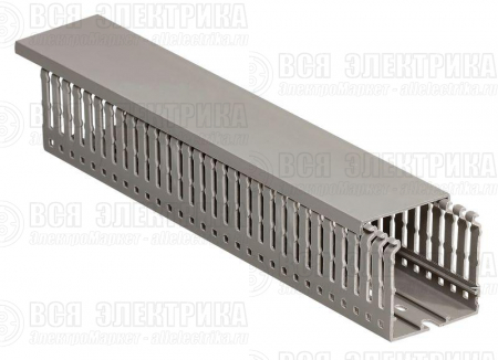 Кабель-канал перфорированный 60х60 L2000 ИМПАКТ серия М (7х11) IEK CKM50-060-060-1-K03