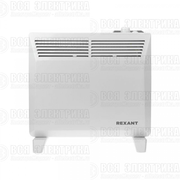 Конвектор электрический 1кВт с механическим термостатом Rexant 60-0083