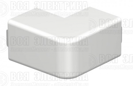 Угол для кабель-канала WDK внешний изменяемый 25х25 ПВХ HA25025RW бел. OBO 6192173