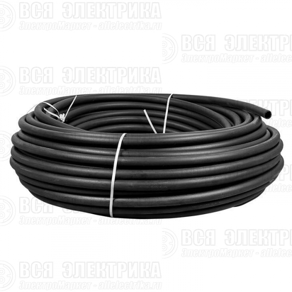 Труба гладкая ПНД жесткая d32мм черн. (уп.100м) PROxima EKF tpndg-32