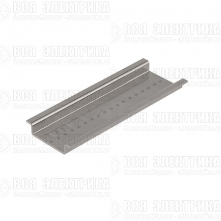 DIN-рейка 35х7.5мм L2000 OMEGA 3 с насечкой нерж. сталь DKC 02135RSS
