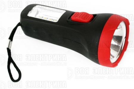 Фонарь LED16014 1 + 4SMD LED 2 реж. 1XR6 пласт блист-пакет Ultraflash 14253