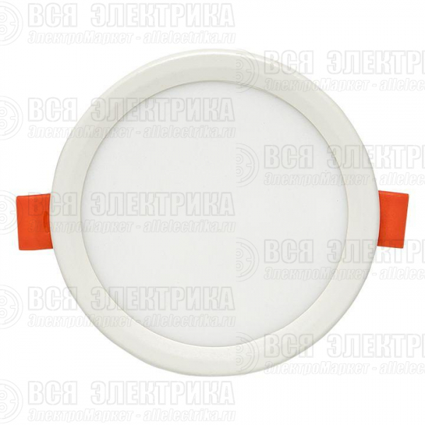 Светильник светодиодный ДВО 1002 6Вт 4000К IP20 встраив. Basic EKF DLL-1002-6-4000