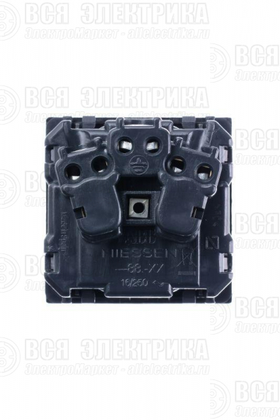 Розетка 1-м СП 2мод. Zenit 16А IP21 250В с заземл. Schuko защ. шторки с крышкой механизм серебр. ABB 2CLA228810N1301