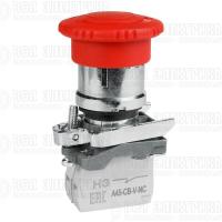 Кнопка аварийного останова OptiSignal D22 C4-ESTR-01 металл 1НЗ возврат поворотом XB4BS8442 КЭАЗ 332178