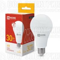 Лампа светодиодная LED-A70-VC 30Вт грушевидная 3000К тепл. бел. E27 2850лм 230В IN HOME 4690612024127