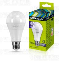 Лампа светодиодная LED-A70-30W-E27-6K ЛОН 30Вт E27 6500К 180-240В Ergolux 14230
