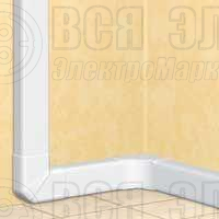 Кабель-канал 80х35 L2000 без крышки пластик бел. Leg 010411
