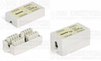 Адаптер проходной (coupler) Dual IDC 4 пары кат.5E CA-IDC-C5e-WH Hyperline 23533